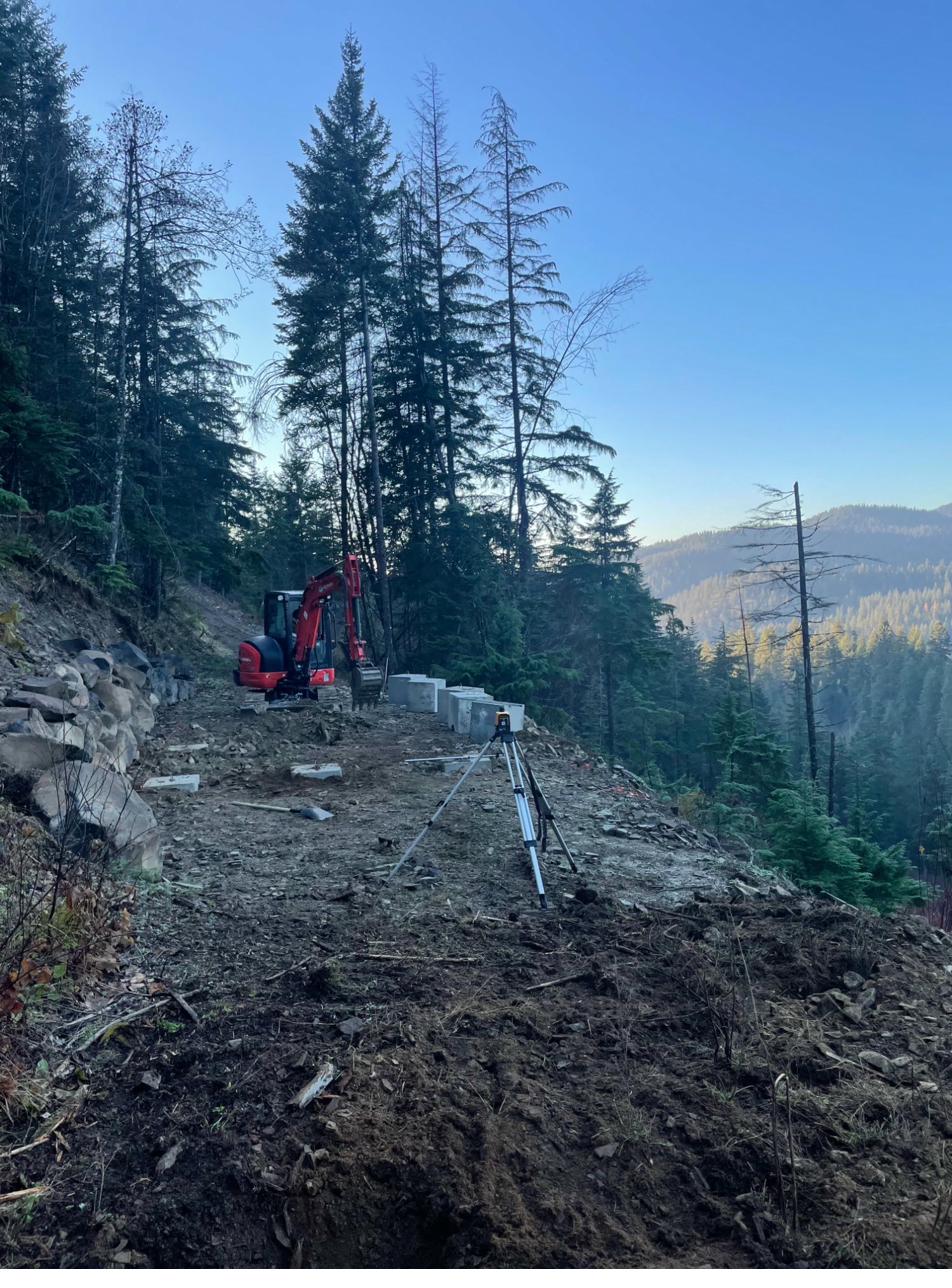 SGA Cabin and Timber on-site log cabin construction