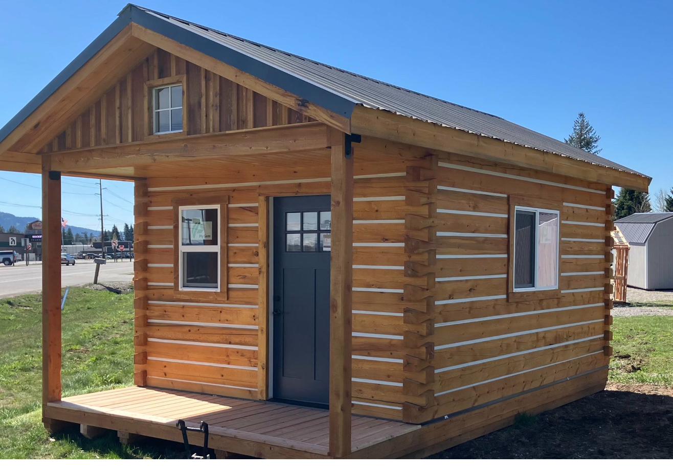 SGA log cabin Idaho scenic